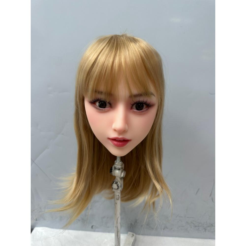 Men's Sex Doll Head TPE Soft Skin Feel Oral Sex Exquisite Makeup With Mouth Masturbation Cup Erotic Adult Sex Toy