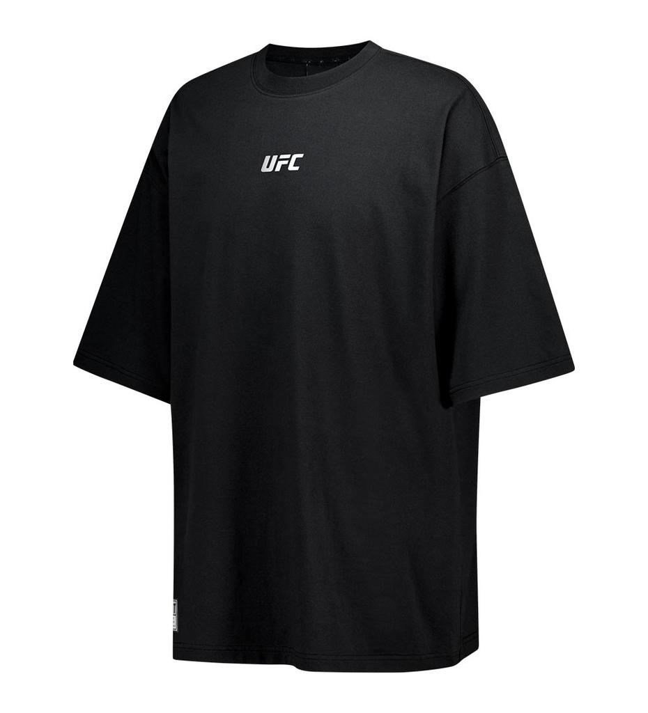 Ufc Sports Ufc Glory 93 Mega Fit Short Sleeve T-Shirt Black U2Ssw2104Bk