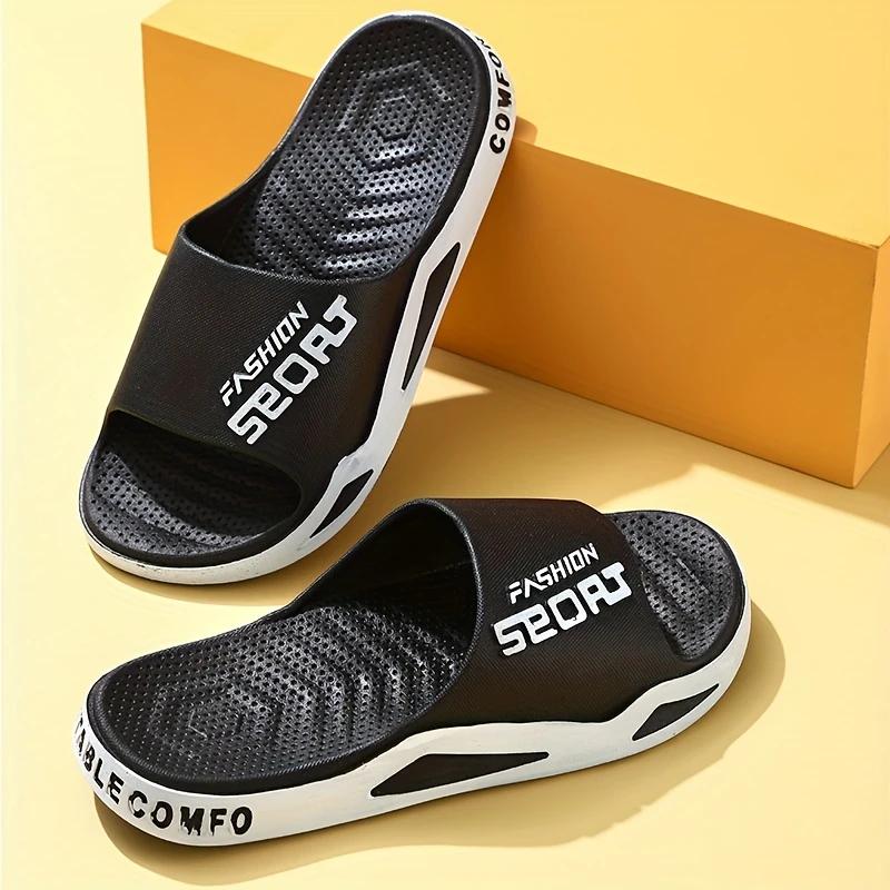 Men's Fashion Slippers Non-slip and Deodorant Summer Beach Sandals