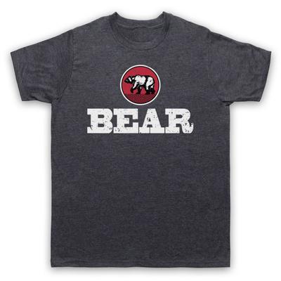 Bär Schwuler Humor Lustiger Pride Slogan Lgbt Großer Behaarter Mann Herren- und Damen-T-Shirt