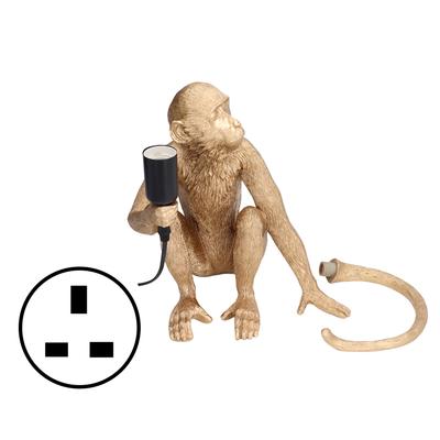 Lampe Singe Vive Facile à Remplacer Pratique Attrayante Décorative pour Bibliothèque