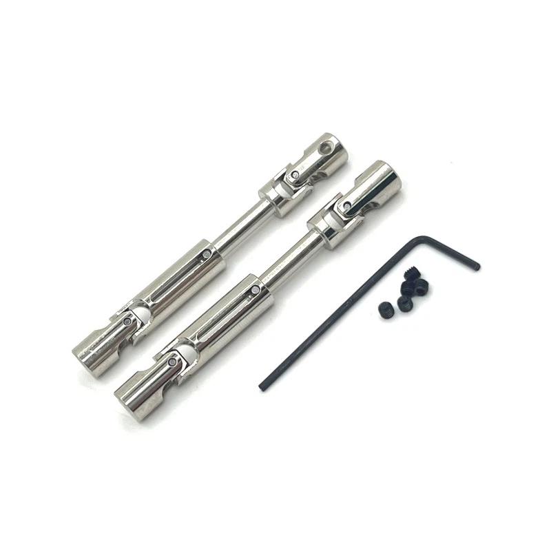 Mangniu 1/12 Novo MN98 MN99S Carro de Controle Remoto Peças de Metal Atualização Eixos de Transmissão Dianteiros e Traseiros