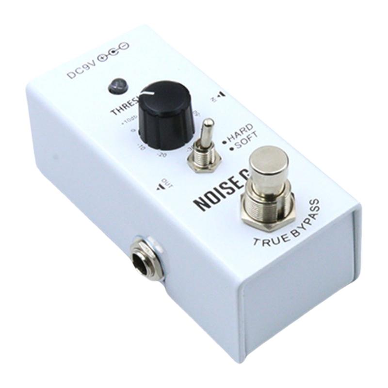Small Noise Reduction Guitar Effect Pedal Noise Suppressor Effect Guitar Pedal Electric Guitar Accessory Metal Texture 1