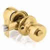 Door Handle - Xfort - Privacy - Polished Brass - Secure - Reversible