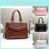 Sac Tote Élégant en Cuir PU Souple pour Femmes 2024 Tendance Grande Capacité Sac à Bandoulière