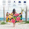 Lemon pattern Beach Towel for Family stuff friend Gifts Towel Quick-Dry Towel For Bath Yoga Tourism Beach GYM Camping Swimming