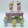 New Mofusand Cat Pudding Cold Drink Pendant Mini Figures Blind Box Anime Figures Ornaments Dolls Birthda Xmas Gifts Toy
