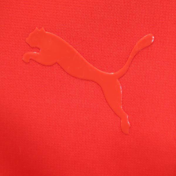 Unused PUMA Logo Patch Long Sleeve Training Jersey S Red Training Tips Men's Used