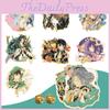 Vibrant Genshin Impact Character Badge High Quality Metal Brooch For Game Fans