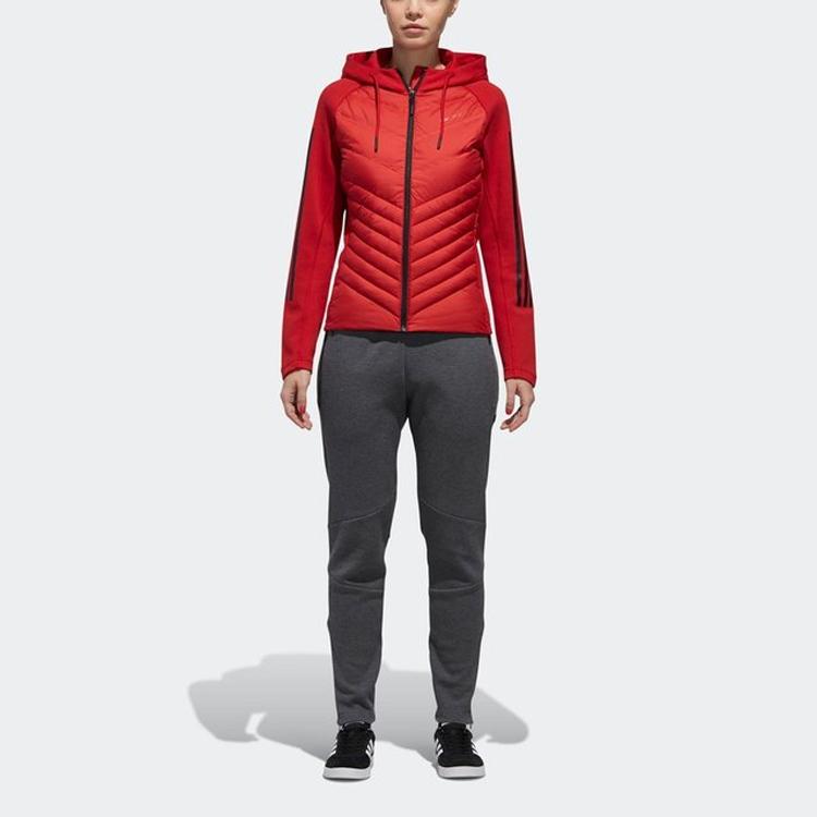 Adidas Neo Lightweight Warm Down Jacket Women Outerwear Energy-Red DM4353