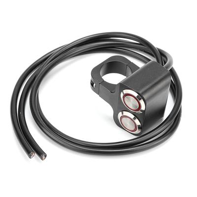 Lenker Scheinwerfer Doppelschalter Spotlicht LED Wasserdicht Motorräder Modifikationsteile 25mm