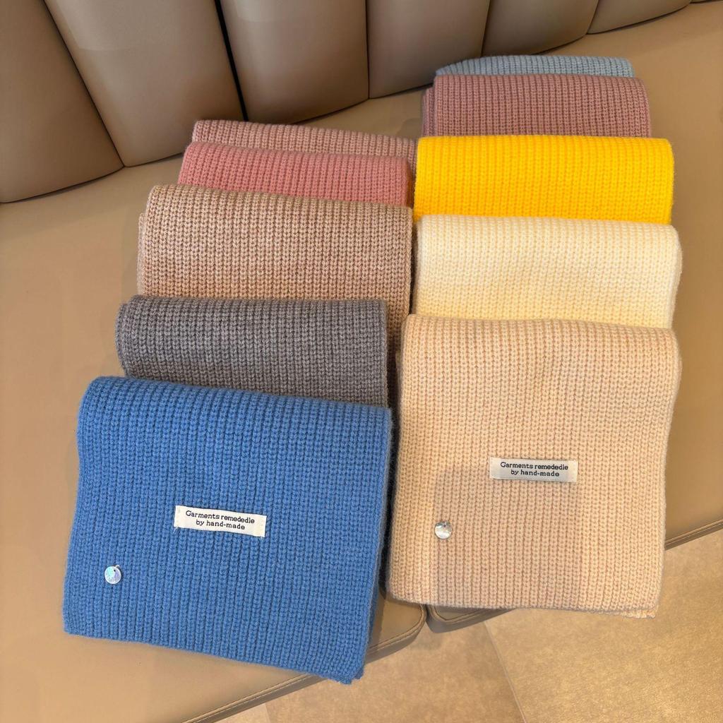 2025 Herbst/Winter Damen Vielseitiger Wollstrickschal - Weich, Warm und Stilvoll Hochwertiger Nackenwärmer