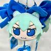 Anime Touhou Project Cirno Plush Toy Soft Pendant Cat Ear Stuffed Doll Praying for Blessings Guarding Wise Backpack Bag Keychian