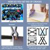 Birthday Party Decoration Background Photo Background Banner Poster Game Party Decoration Party Supplies