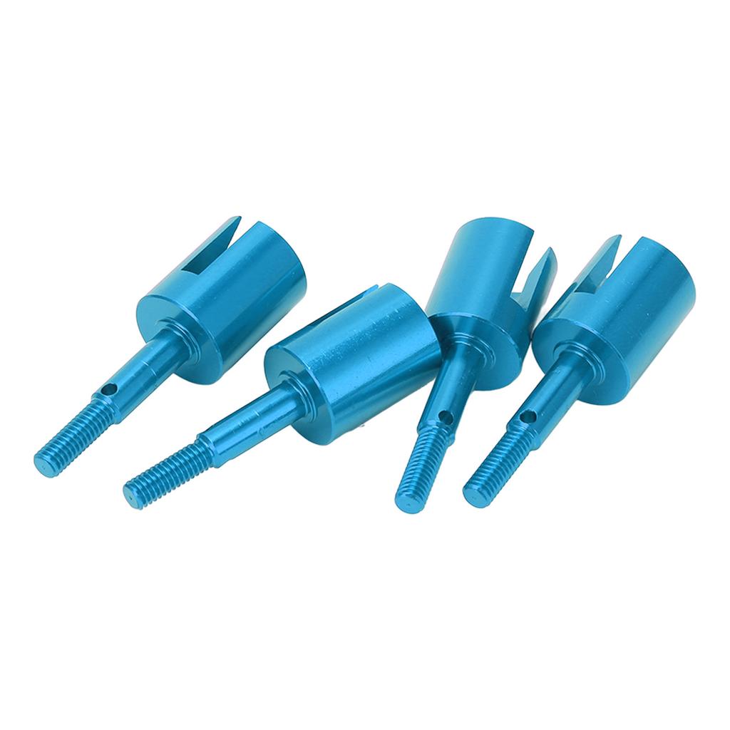 4Pcs RC Diff Cup Differential Joint Cup Aluminium Upgrade Part for Tamiya TT02 1/10 RC VehicleBlue