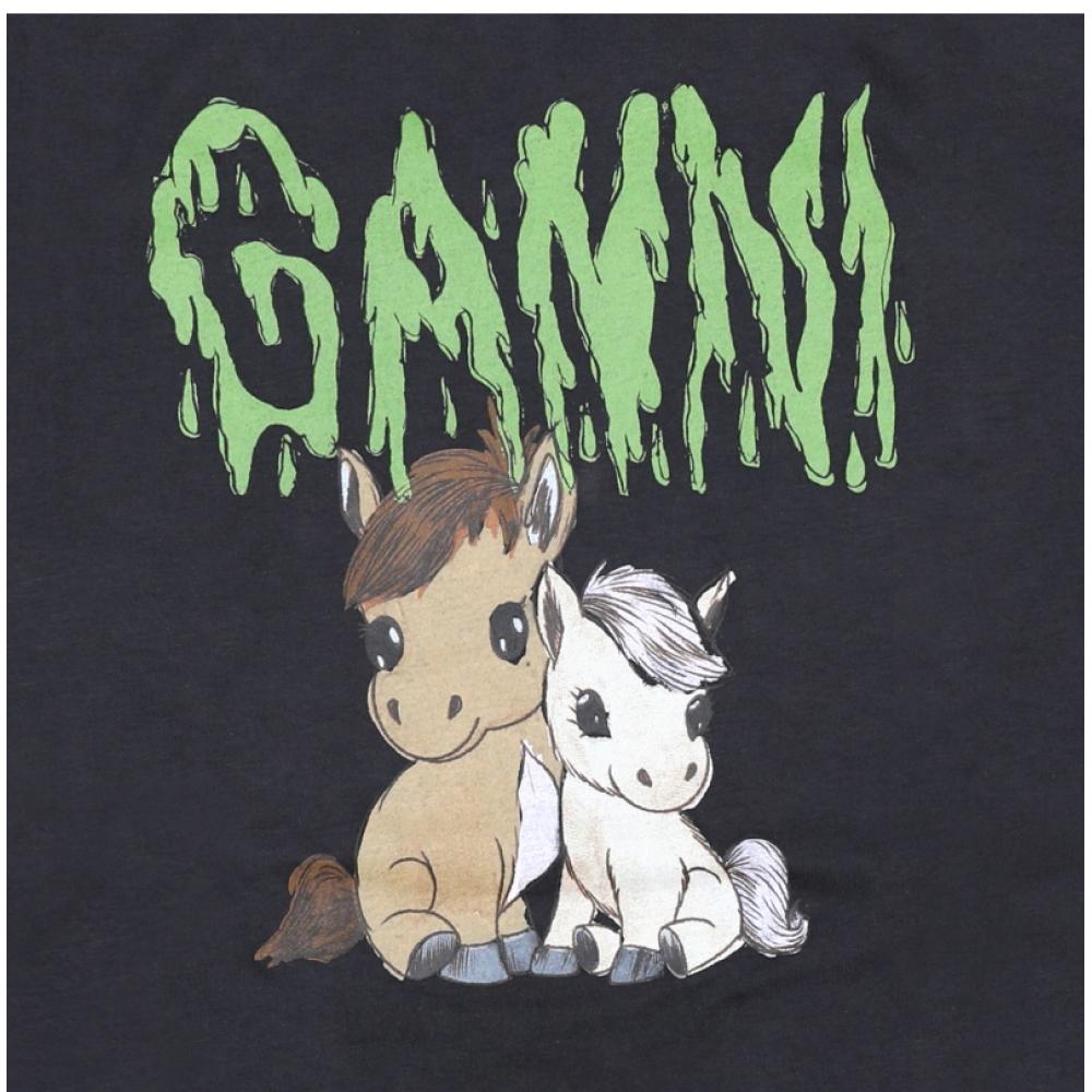 T-shirt da donna Ganni 252 Logo Pony A1050048
