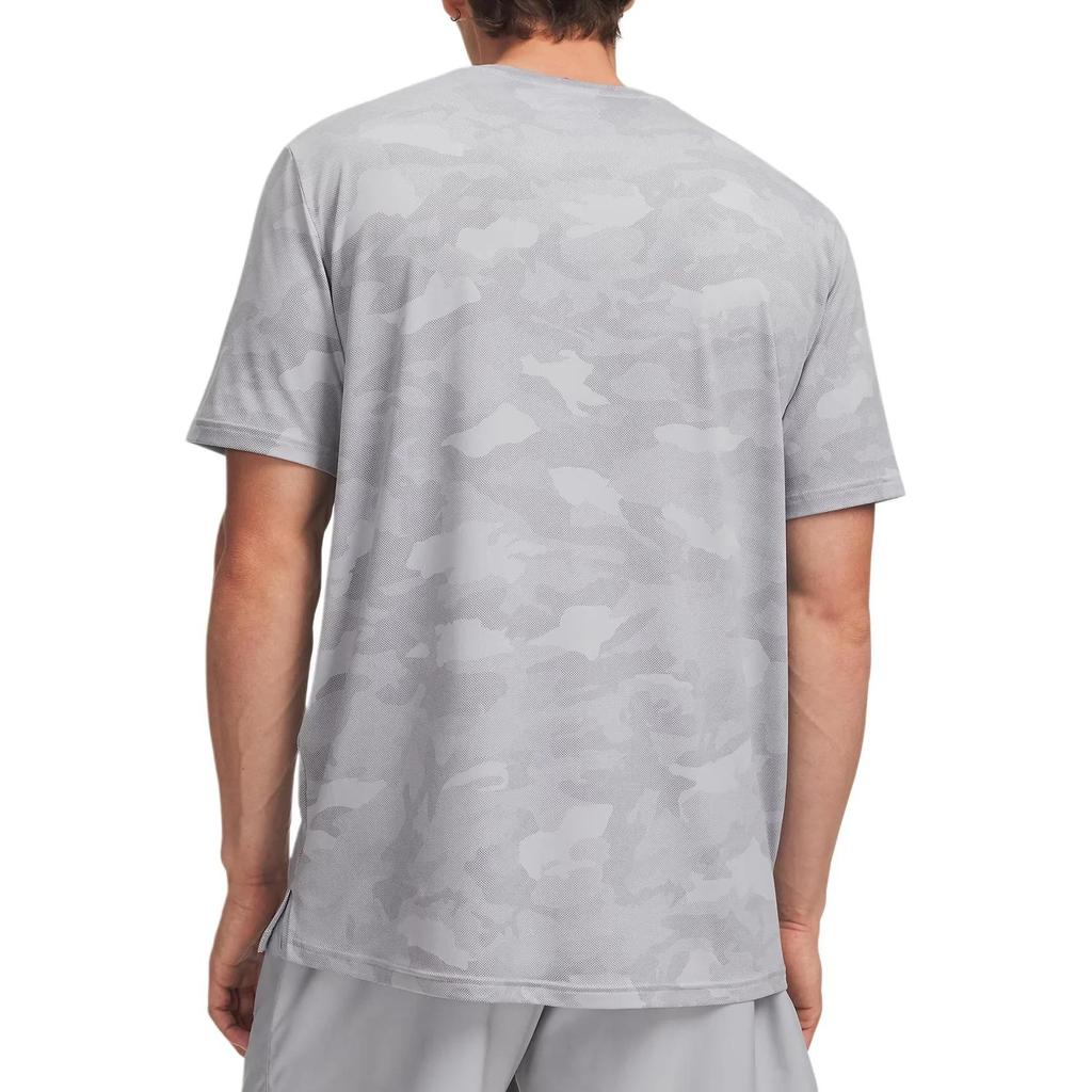 Under Armour Vanish Quick-Dry T-Shirts Men's Modern Gray-011 Crew Neck Moderate (Unisex) Quick-Dry T-Shirts 6009761FW26 | Mod Gray / Mod Gray