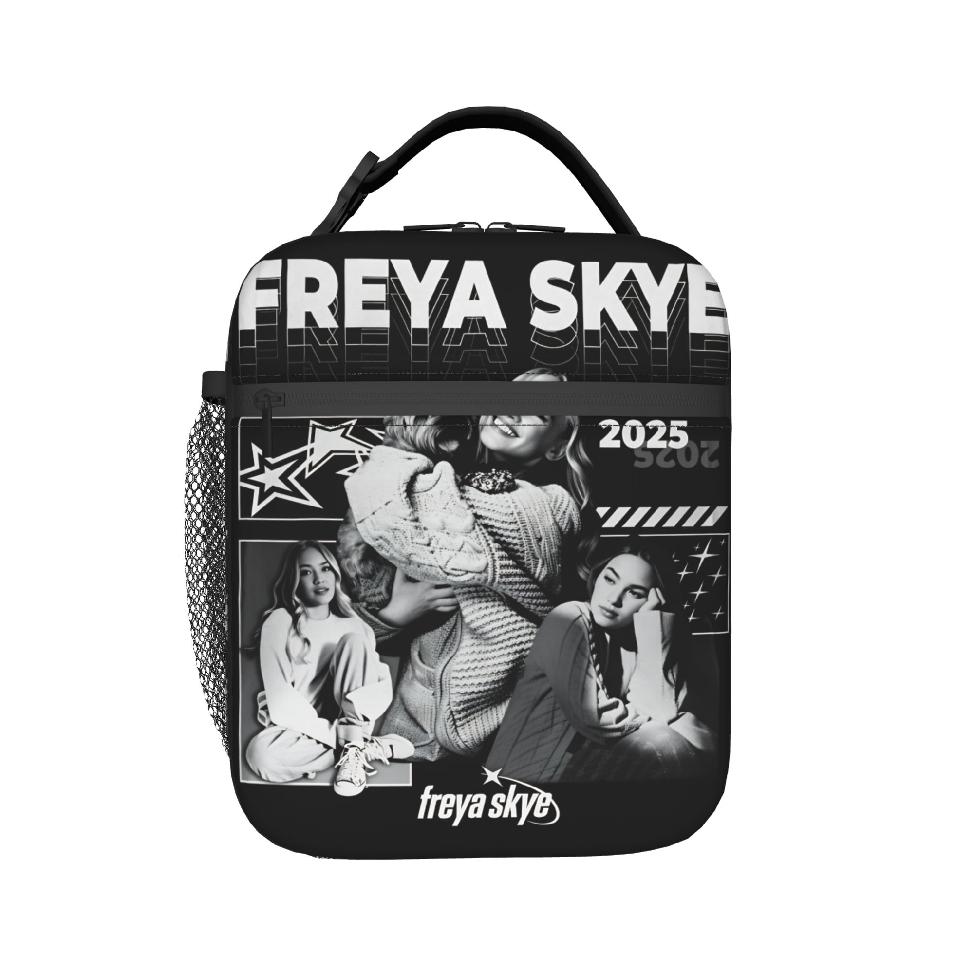 Freya Skye Lunchtas Vrije Tijd Lunchbox Voor Volwassenen Picknick Draagbare Koeltas Waterdichte Thermische Tote Handtassen as picture