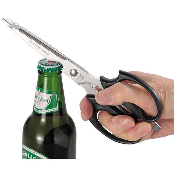 Captain Stag Captain Stag M 8496 [universal Kitchen Scissors With Tongs]