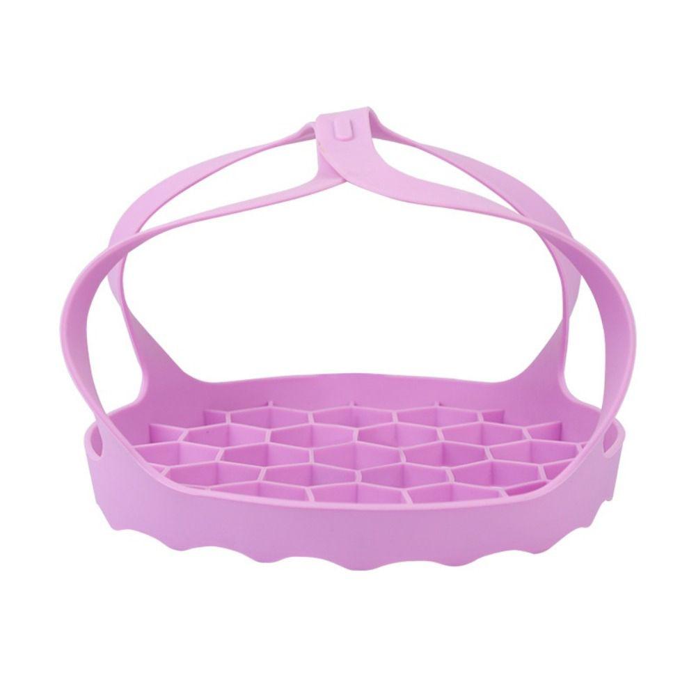 

for 6 Qt/8 Qt Drain Rack Silicone Bakeware Lifter Sling Steamer Pressure Cooker Kitchen Accessories