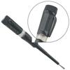 Circuit Tester Pen 15.5cm Dual Purpose Line Detector Stable Contact Performance Chrome Vanadium Steel Clip-on Cap