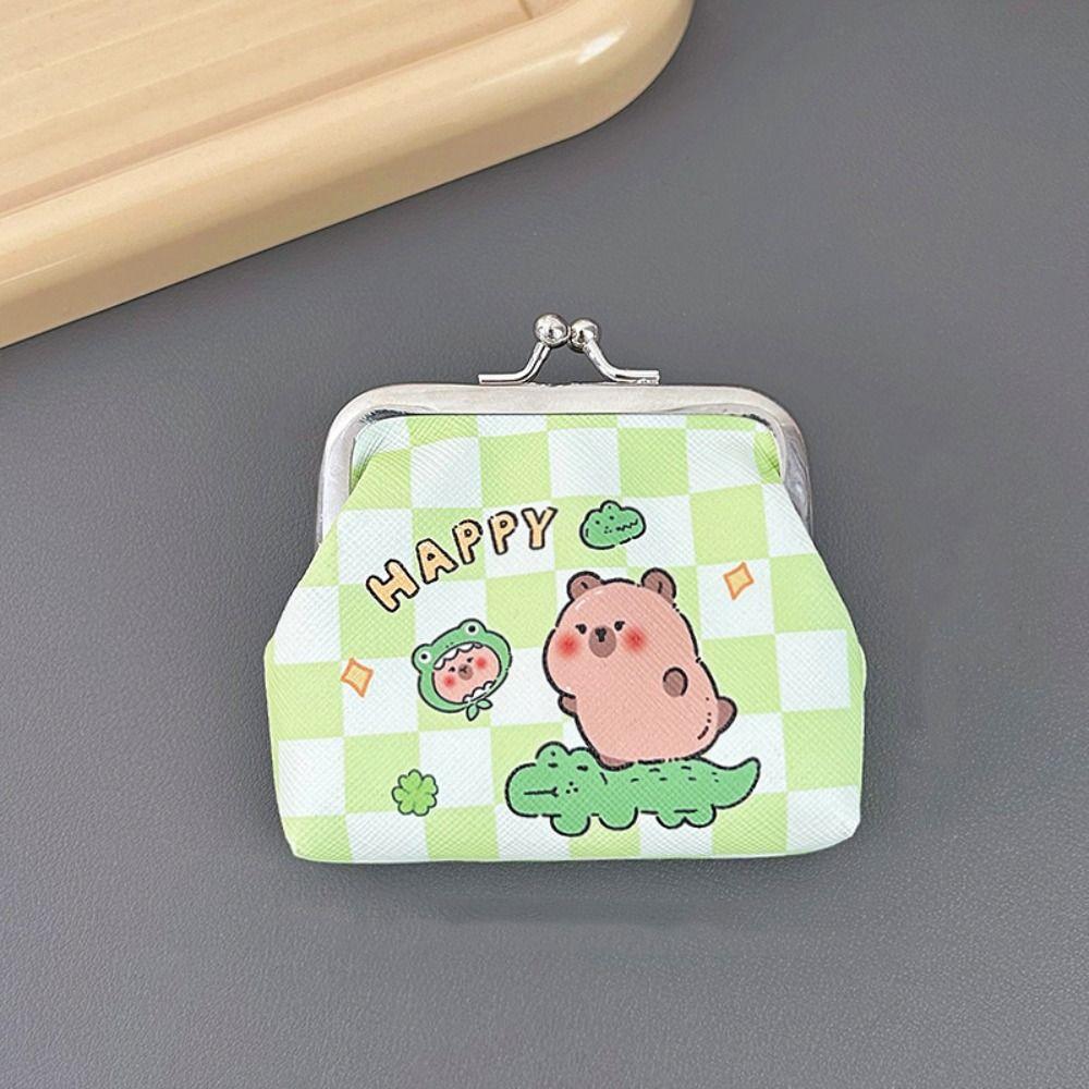

Card Bag Capybara Coin Purse Card Holder Cartoon Wallet Portable Women style 4