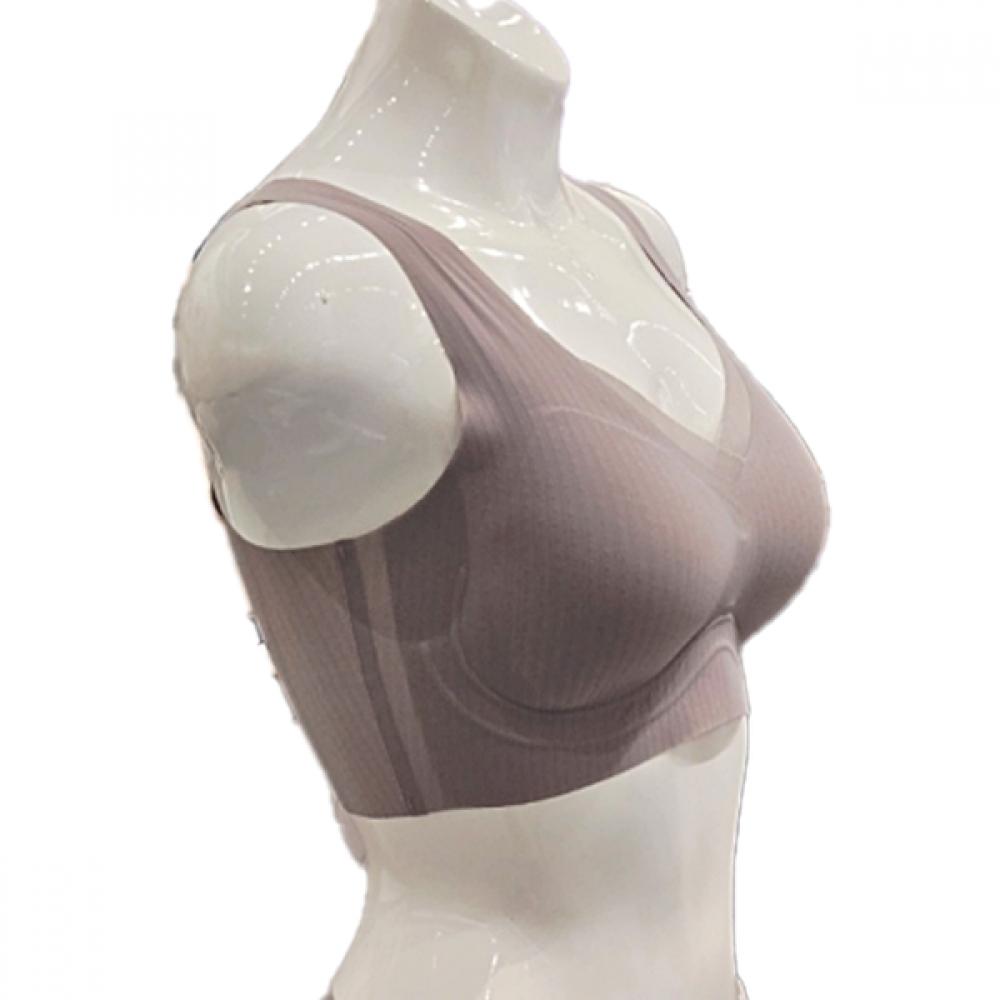 Triumph Premium Grey Color Wireless Running Bra Tfwbr141gy