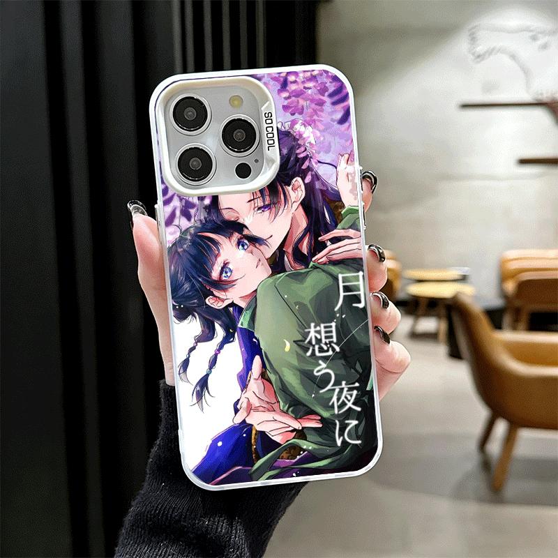 

A-Apothecary D-Diaries Maomao Soft Phone Case for iPhone 15 16 17 Pro Max 17Air 16E 14 Plus 13 12 Mini Shockproof Cover Back She iPhone 12 Pro