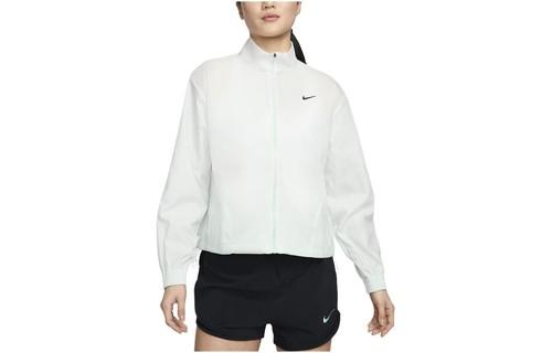 Nike Stand Collar Zip-Up Logo Long Sleeve Jacket FN2720-394 M светло-зеленый