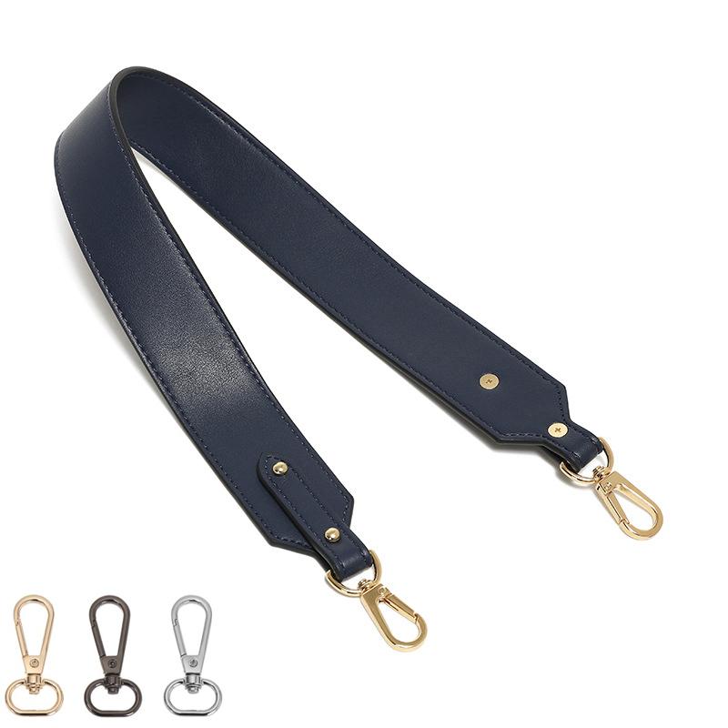 High Quality Leather Shoulder Bag Strap Gold/Black/Silver Buckle Replacement Bag Strap For Crossbody Handbags Handles Bag Belt