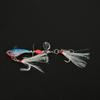 Sequin Luminous Simulation Artificial Fishing Lure Bait with   Rotation VIB Fish Shape