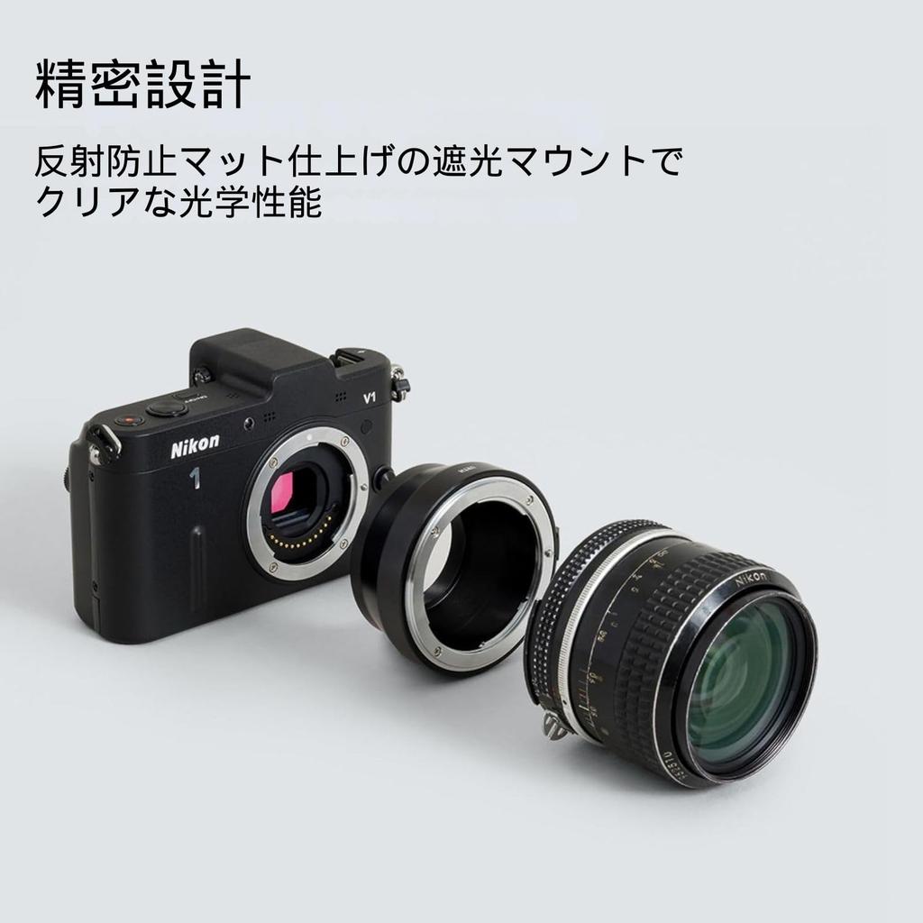 Urth Objektivadapter F-Objektiv auf Nikon 1 Kamera Kameraadapter-Halterungs-Umwandlungs-Handbuch (Nikon-Bajonett) (Handbuch / / Antireflektierend)