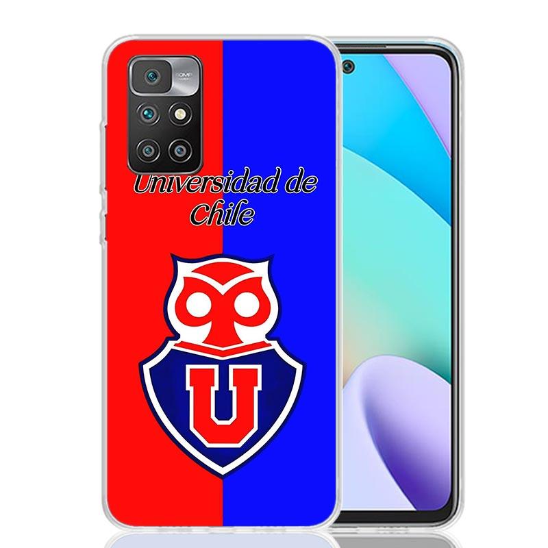 De Chile U-University Logo Phone Case For Xiaomi Redmi 13C 14C 12C 13 12 10C 10A 10 9C 9A 9T 9 8A 8 7A 7 6A 6 Pro K80 K70 K60 K4