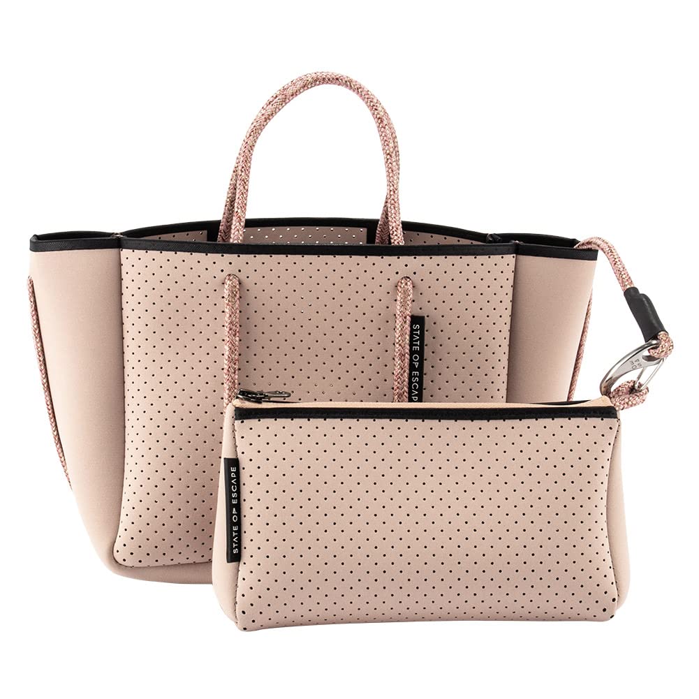 

of State of Escape Petite Escape Tote Bag Petite Escape Escape Bag Escape Bag PTESCBLENDBLH Blush Handbag Lightweight Fashion [State Escape] [Product]