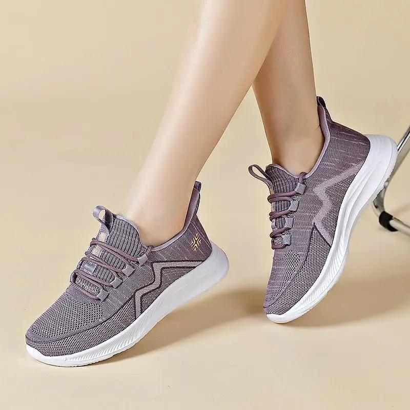 Original Spring Autumn Lace Up Ladies Footwear Comfortable and Elegant Y2k Fashion Deals Trends 2025 High Quality Women's Shoes