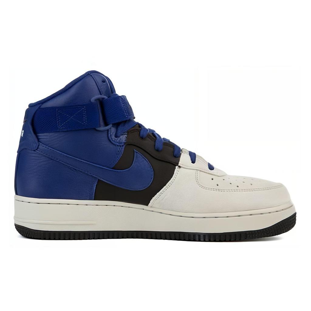 New Nike Air Force 1 High '07 LV8 Pure Platinum Deep Royal Blue 806403-009