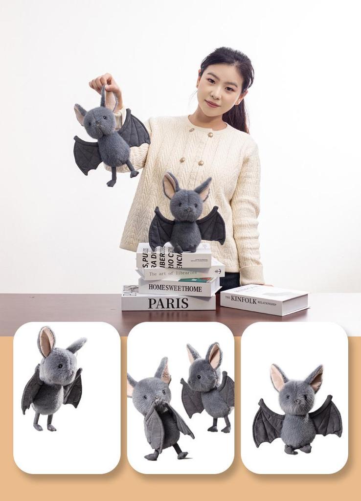 Halloween Bat Pig Plush Toy – Festive Ornament & Gift