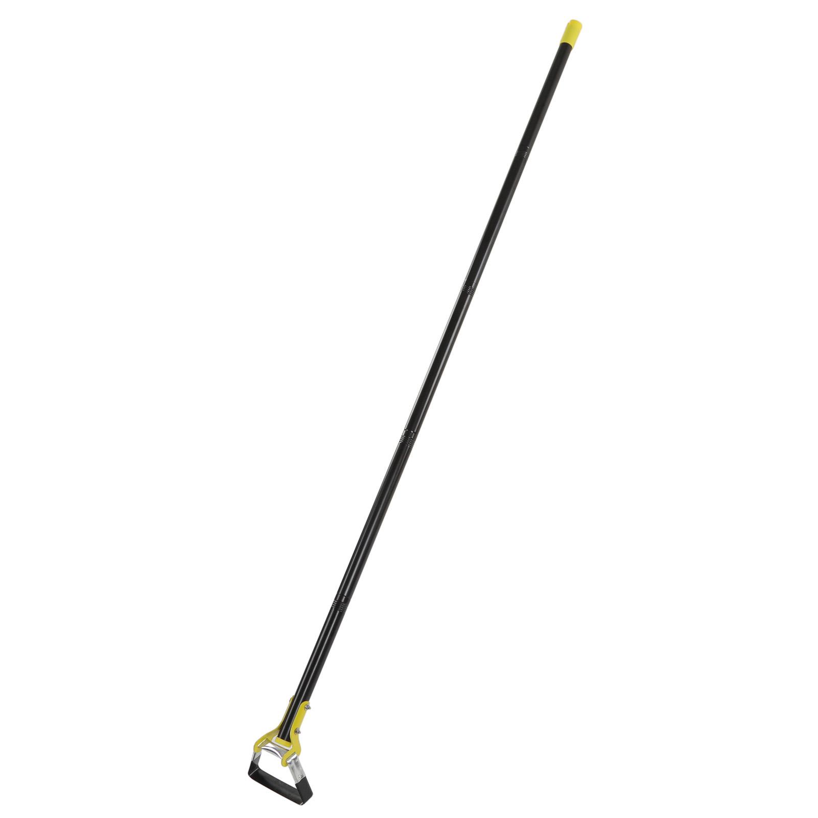 Hula Hoe 4.76ft Long Stainless Steel Adjustable Length Easy Assembly Weeding Hoe for Weed Soil Planting