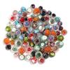 10 Stück 8 10 12mm Lampwork Abakusperlen Bunte geschliffene Kristallglasperlen Für DIY Bastelarmbänder Ohrringe Schmuckzubehör