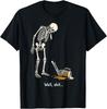 Well Funny Skeleton Beer Broken Arm Humor Halloween T-Shirt