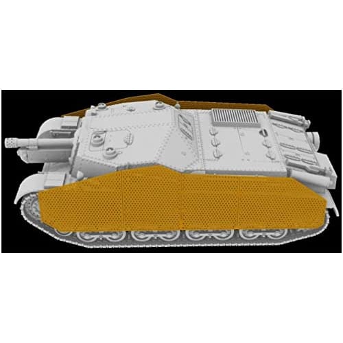 IBG 1/72 Hungarian Fighting Vehicle 40/43M Zrinyi II 105mm Assault Gun with Skirt Plastic Model Kit PB72052