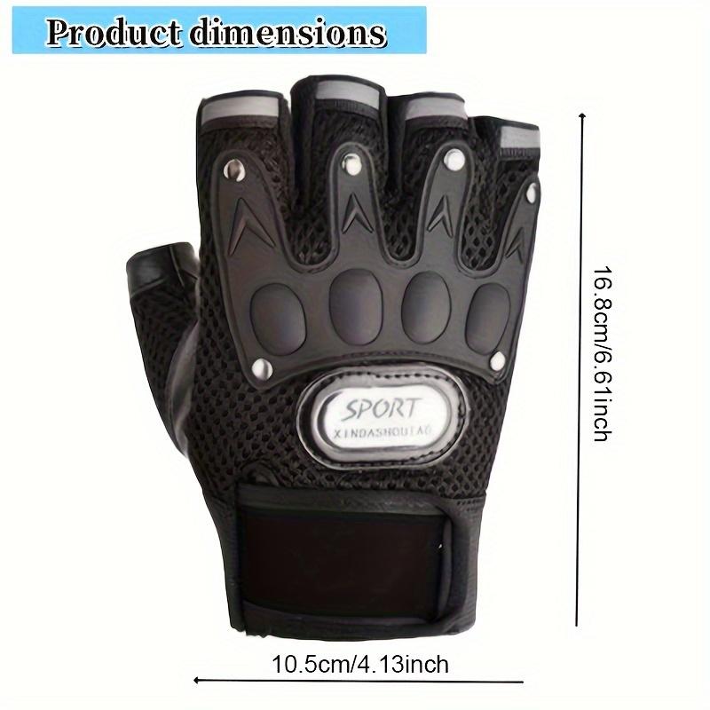 Half Finger Tactical Gloves Men's Breathable Fitness Cycling Sports Locomotive Motorcycle Gloves