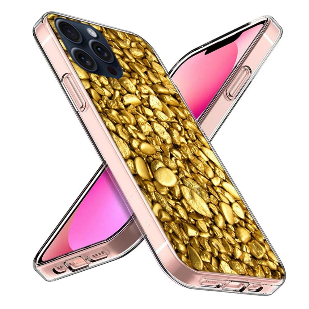 Gold Bar Wealth and Finance Clear Phone Case For Iphone 17 Air 16 Pro Max 15 Pro 14 Plus 17E 16E 11 13 12 Mini Cover Cases Funda