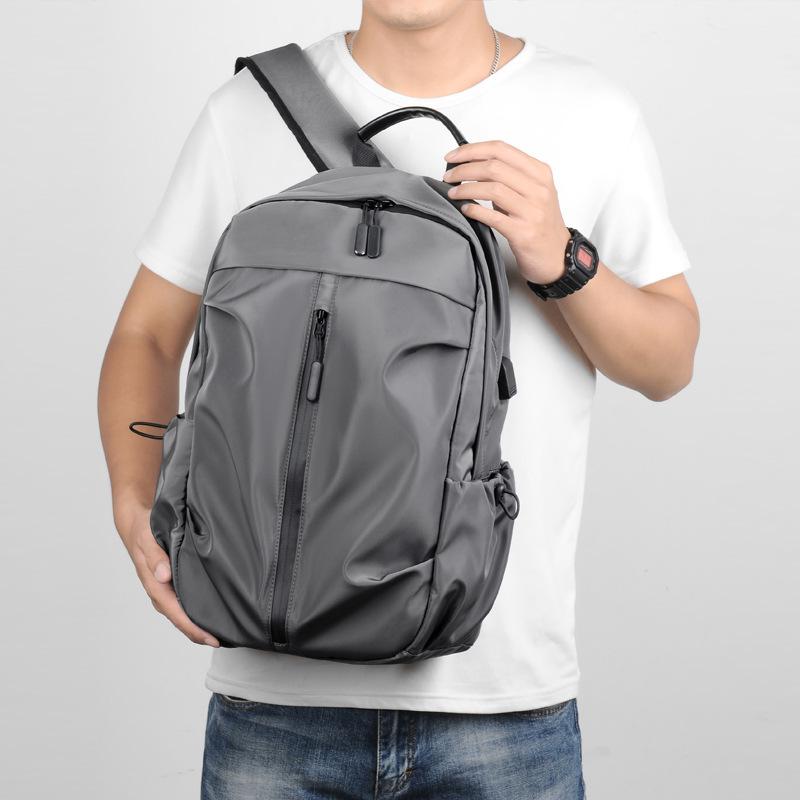 Men's Casual Travel Backpack: Stylish, European & American Design, Trendy School & Computer Bag