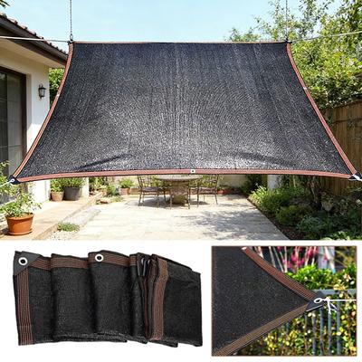Sunshade Net Garden Patio Sun Shelters Bivouac Shade Awning Outdoor Camping Portable Sunscreen Mesh Garden Plant Car Sun