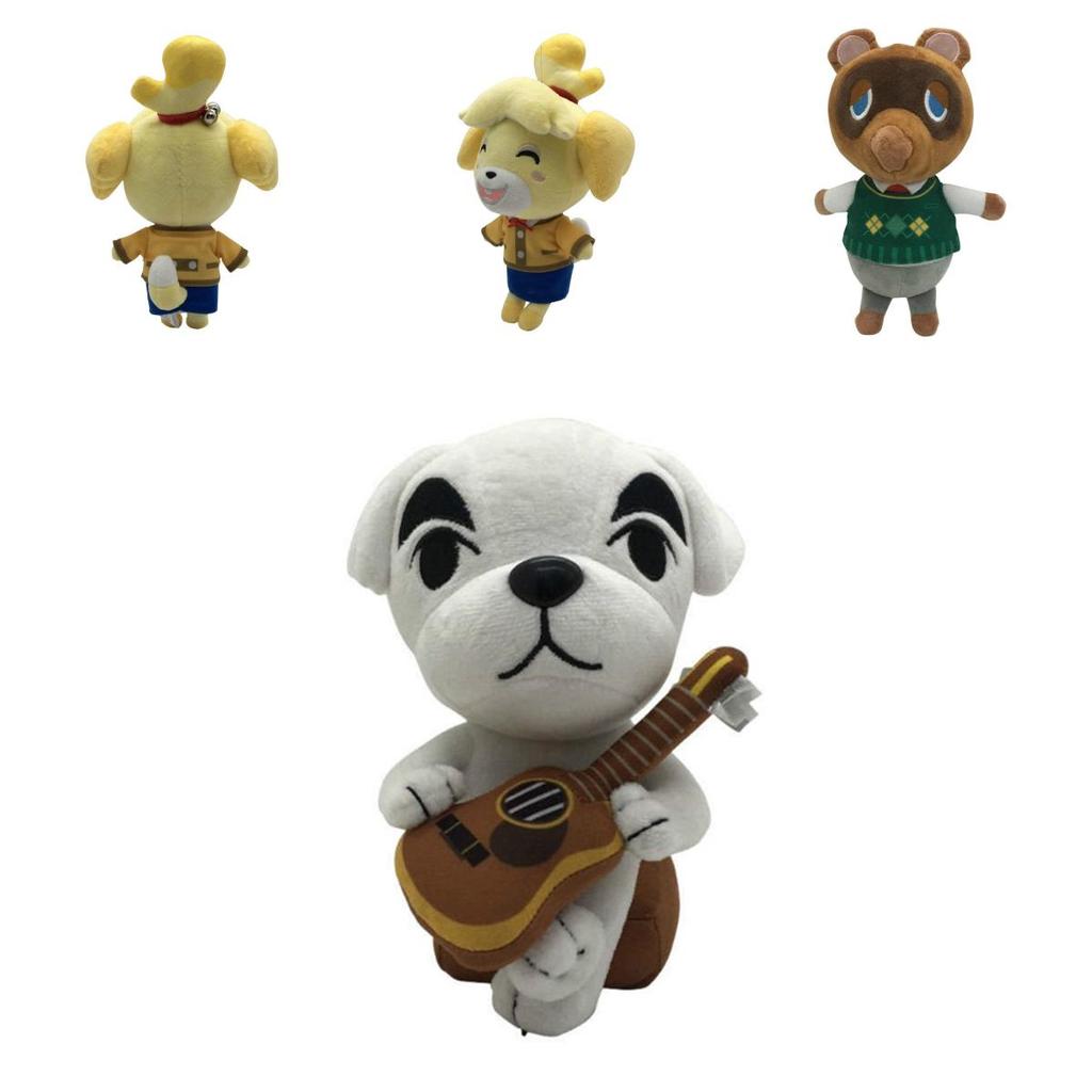 Adorable Animal Crossing Tom Nook Kk Plush Toy Raccoon Soft Stuffed Doll For Kids