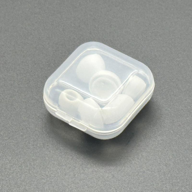 Miękkie Silikonowe Końcówki do Uszu Dla Airpods Pro 1/2 Ochronna Nakładka na Słuchawki Redukcja Szumów Otwór Poduszki do Uszu Dla Apple Air Pods Pro