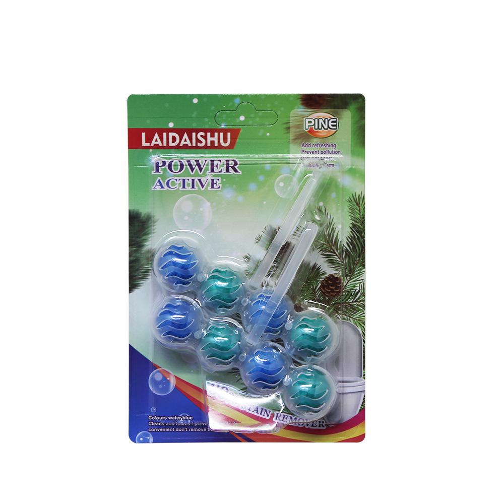 Toilet Bowl Cleaner Air Freshener Balls - Long-Lasting Scent with Hanging Hook