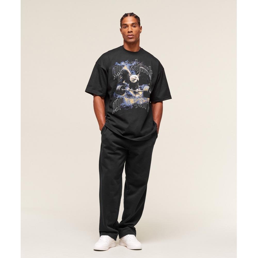 Gymshark Eagle Graphic T shirT Black A3c4l Bb2j