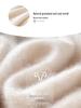 Women's High-End Color Block Hooded Cashmere Sweater - Loose, Thick, Raglan Sleeve Knitwear for Autumn/Winter Outerwear